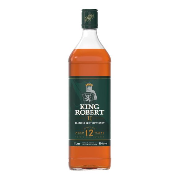 King Robert II  12 Jahre Blended Scotch Whisky 40%vol. 1Liter