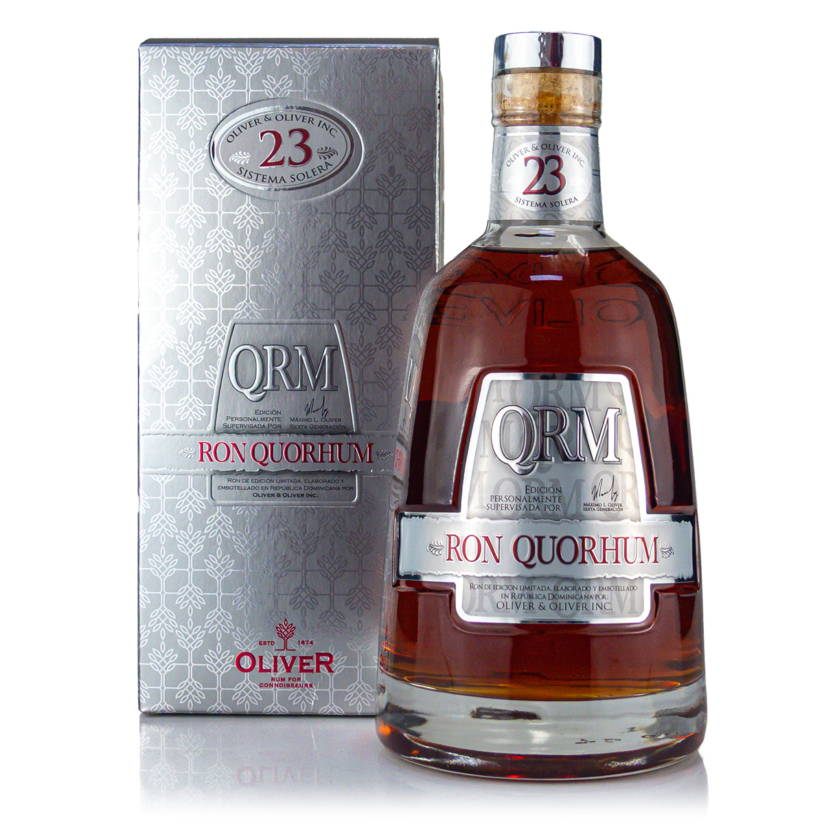 Ron Quorhum 23 Years Solera Rum 40% 0.7 Litre