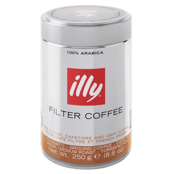 Illy Filter Coffee, medium roast 250g