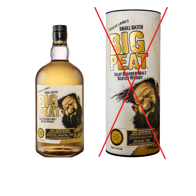 Sonderposten: Douglas Laing Big Peat Islay Blended Malt Scotch Whisky 48%vol. 1 Liter #1