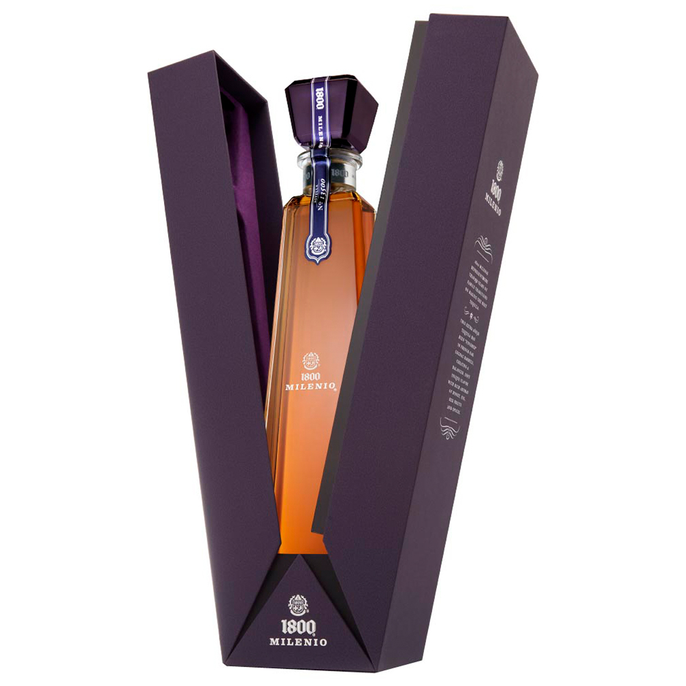 1800 Milenio Tequila 38%vol. 0.7 Liter