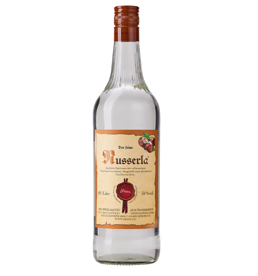 Prinz Nusserla Likör 34%vol. 1 Liter