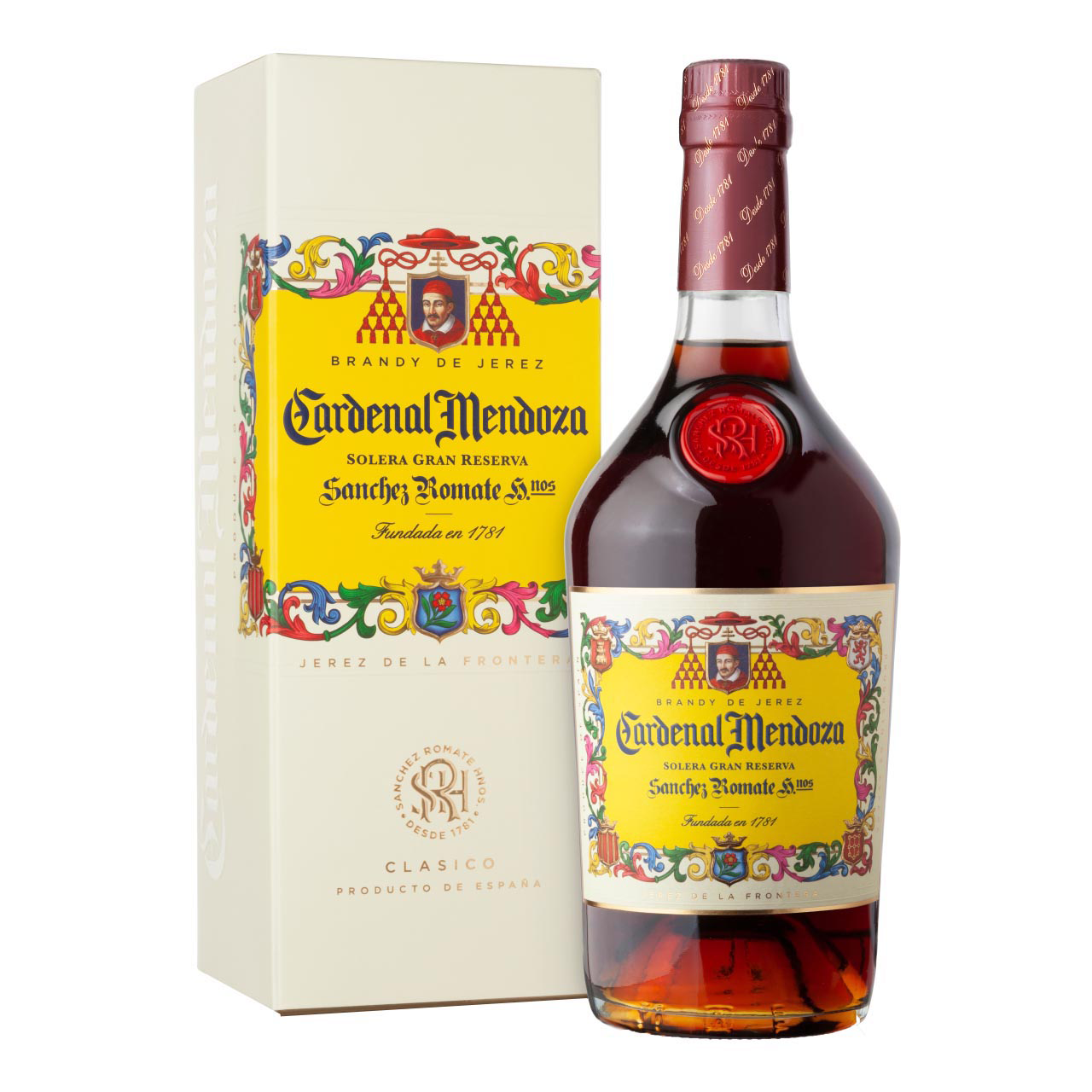 Cardenal Mendoza Gran Reserva 0,7 Liter 40%vol. Cardenal Mendoza Gran Reserva 0,7 Liter 40%vol.