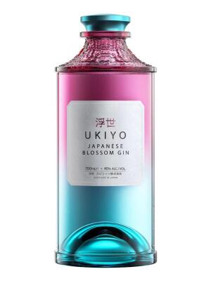 Ukiyo Japanese Blossom Gin 40%vol. 0,7 Liter