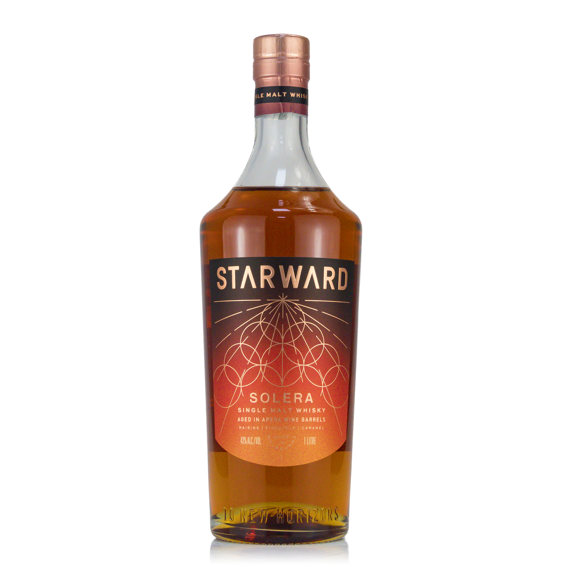 STARWARD Solera Australien Single Malt 43%vol. 1 Liter