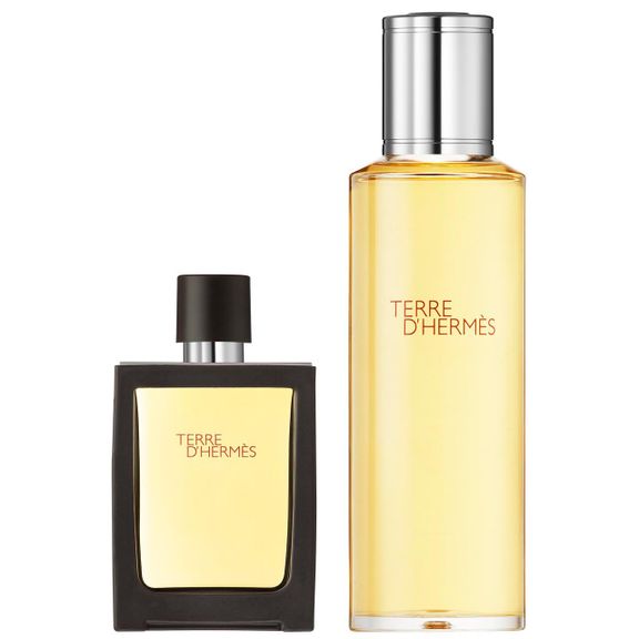 Hermes Terre d'Hermes Set Pure Parfum 30ml + 125ml Nachfüller (Refill)
