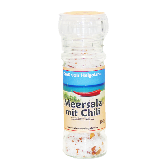 Spice mill sea salt with chili 100g