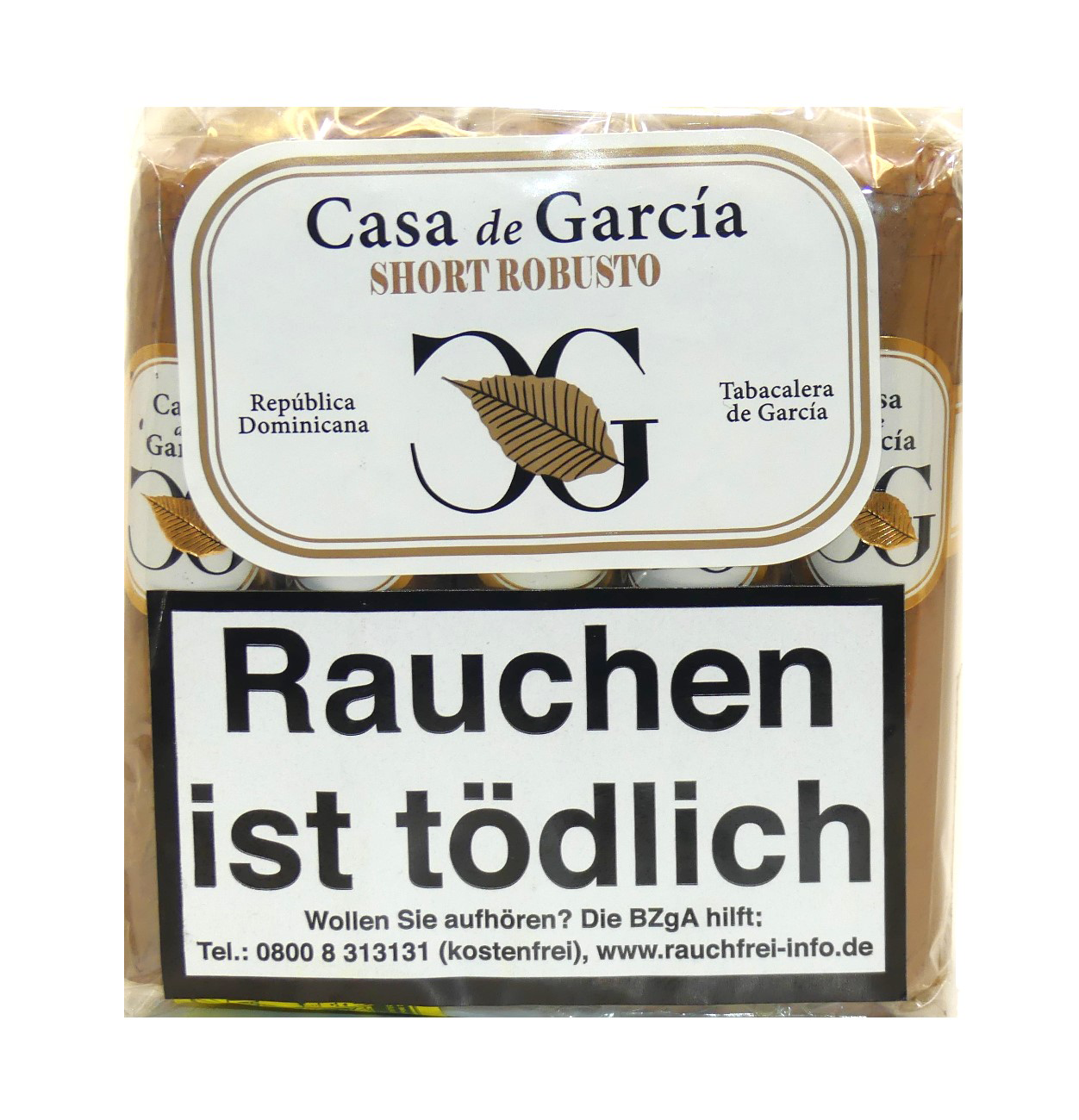 Casa de García short Robusto 10 pcs