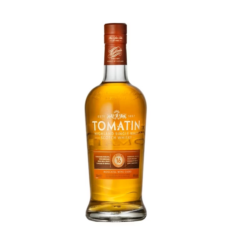 Special Item: Tomatin 16 Years Moscatel Cask 46%vol. 0,7 Liter