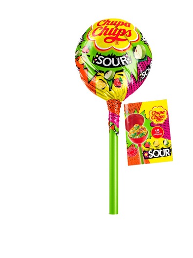 Chupa Chups Mega Chups Sour 180g