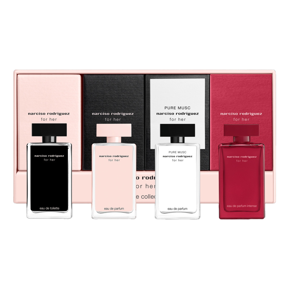 Narciso Rodriguez Coffert 4x7,5ml 30ml (Neues Design)