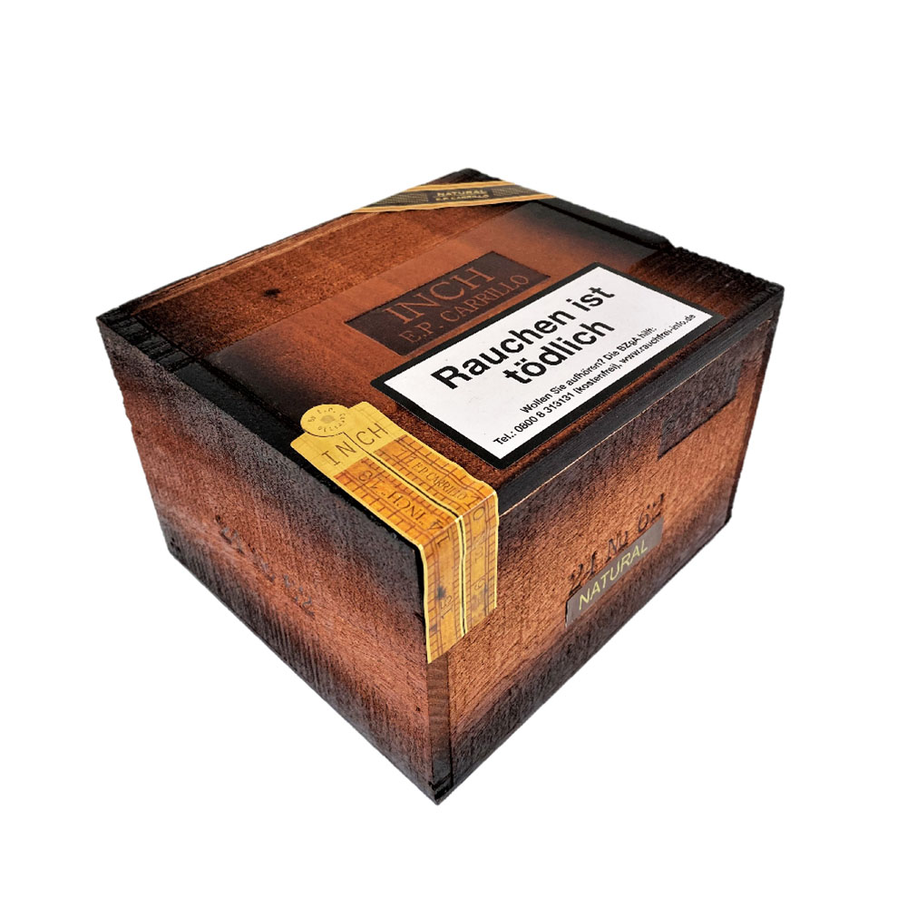 E.P.Carrillo INCH Natural no.62 (short Gordo)24 pcs E.P.Carrillo INCH Natural no.62 (short Gordo)24 pcs
