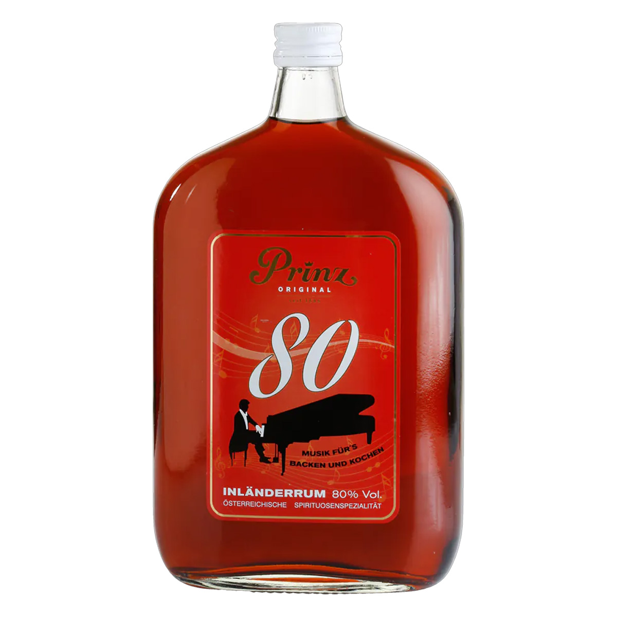 Prinz Inländer Rum 80%vol. 1 Liter