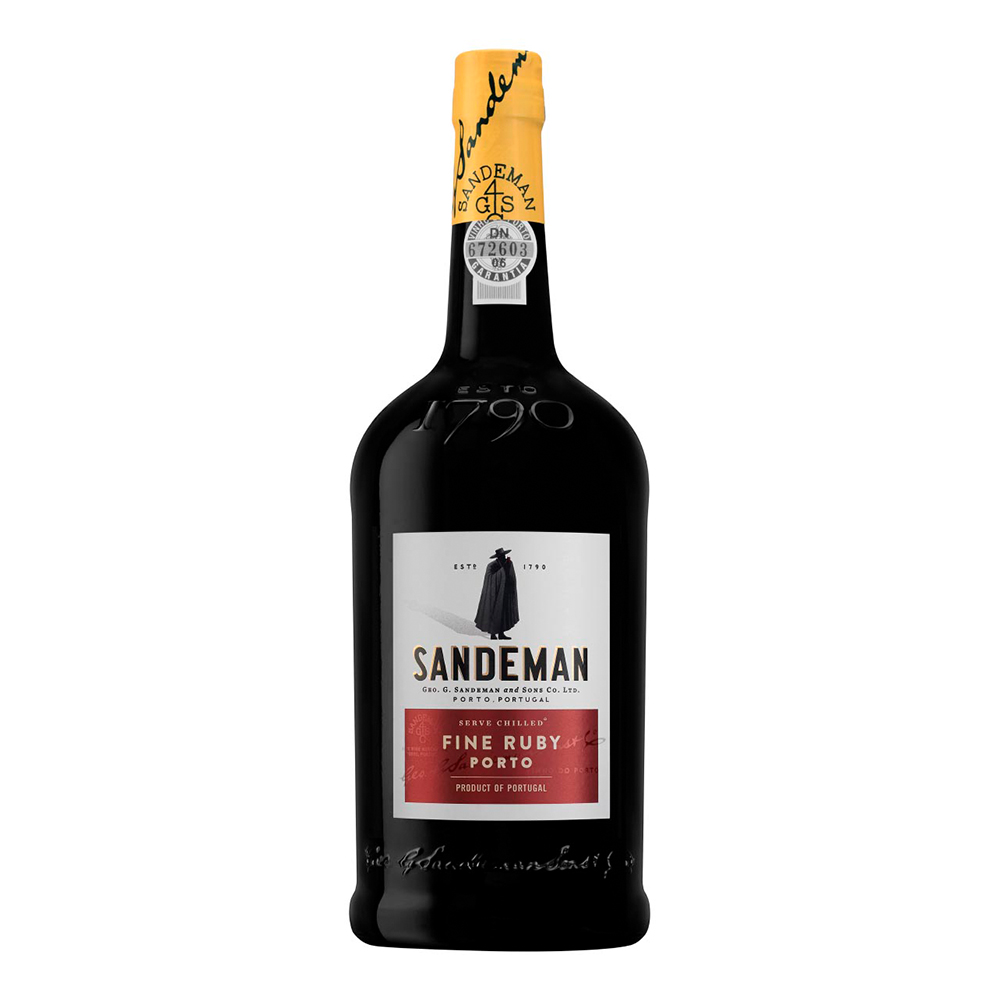 Sandeman Fine Ruby Port 1 Liter 19,5%vol. Sandeman Fine Ruby Port 1 Liter 19,5%vol.