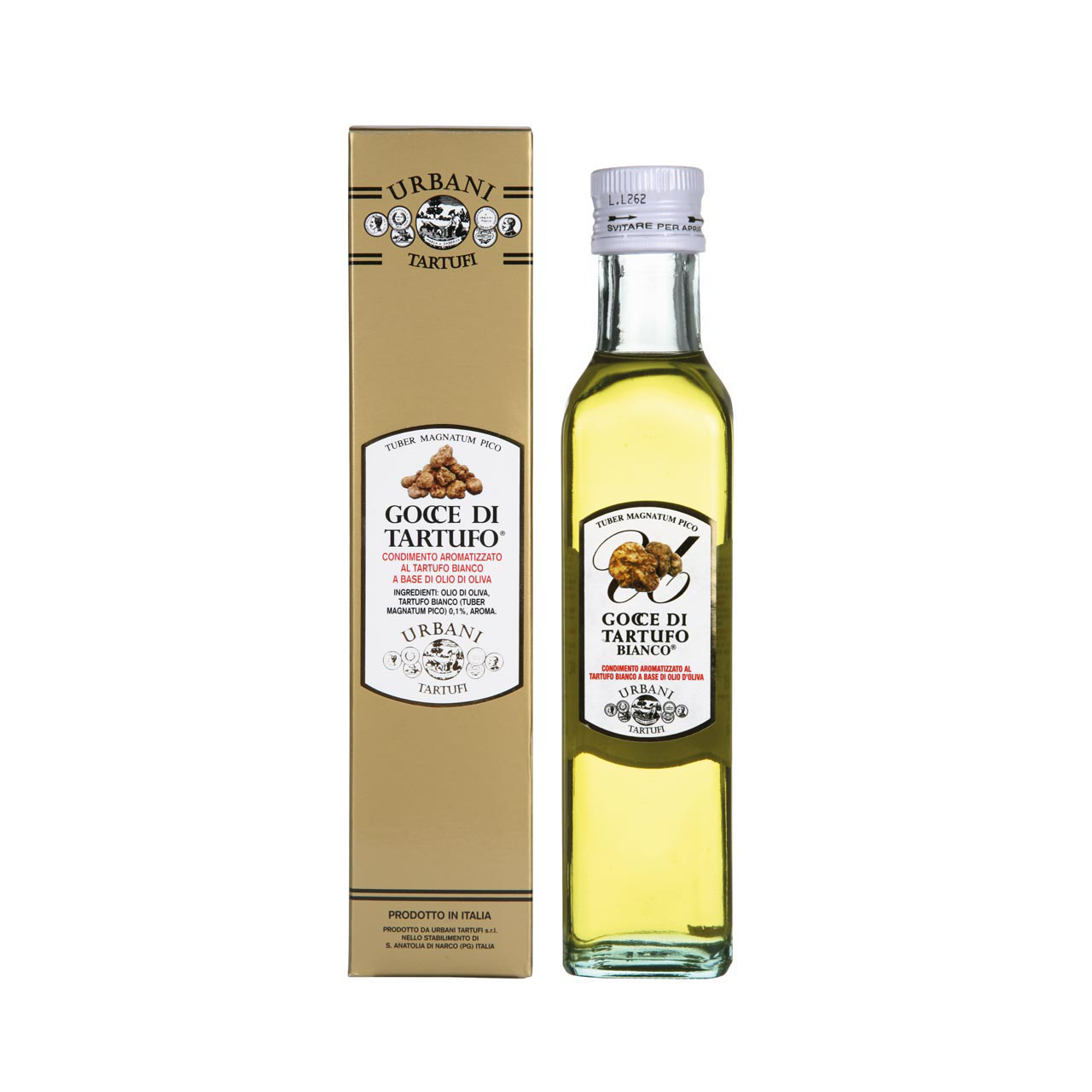 Urbani white truffleoil 250ml Urbani white truffleoil 250ml