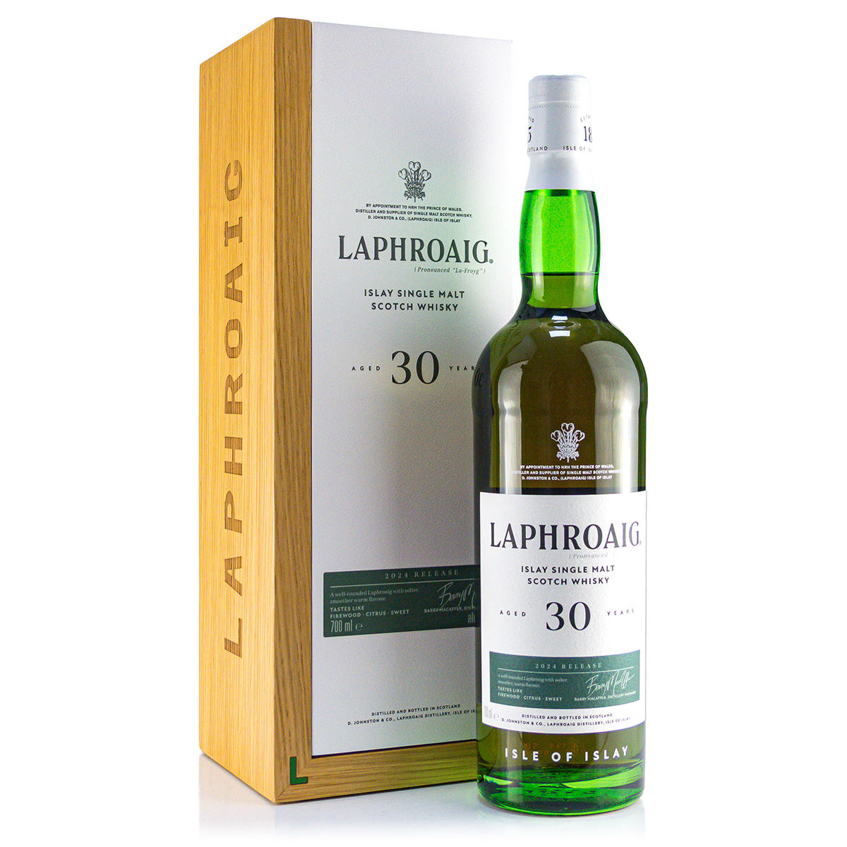 Laphroaig 30 Jahre  Islay Single Malt Scotch Whisky 45.8%vol. 0.7 Liter