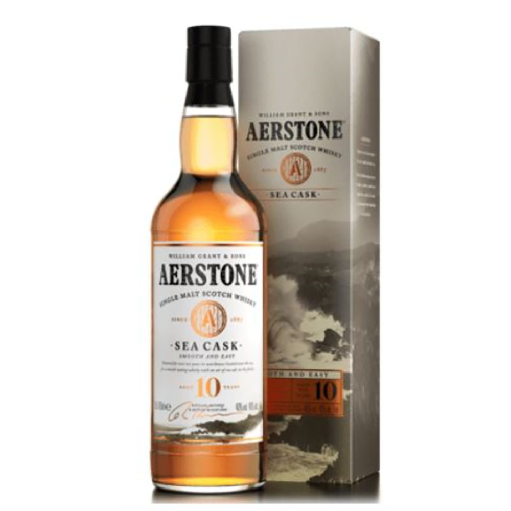 Aerstone 10 Years Sea Cask 0.7 liters 40% vol. Aerstone 10 Years Sea Cask 0.7 liters 40% vol.