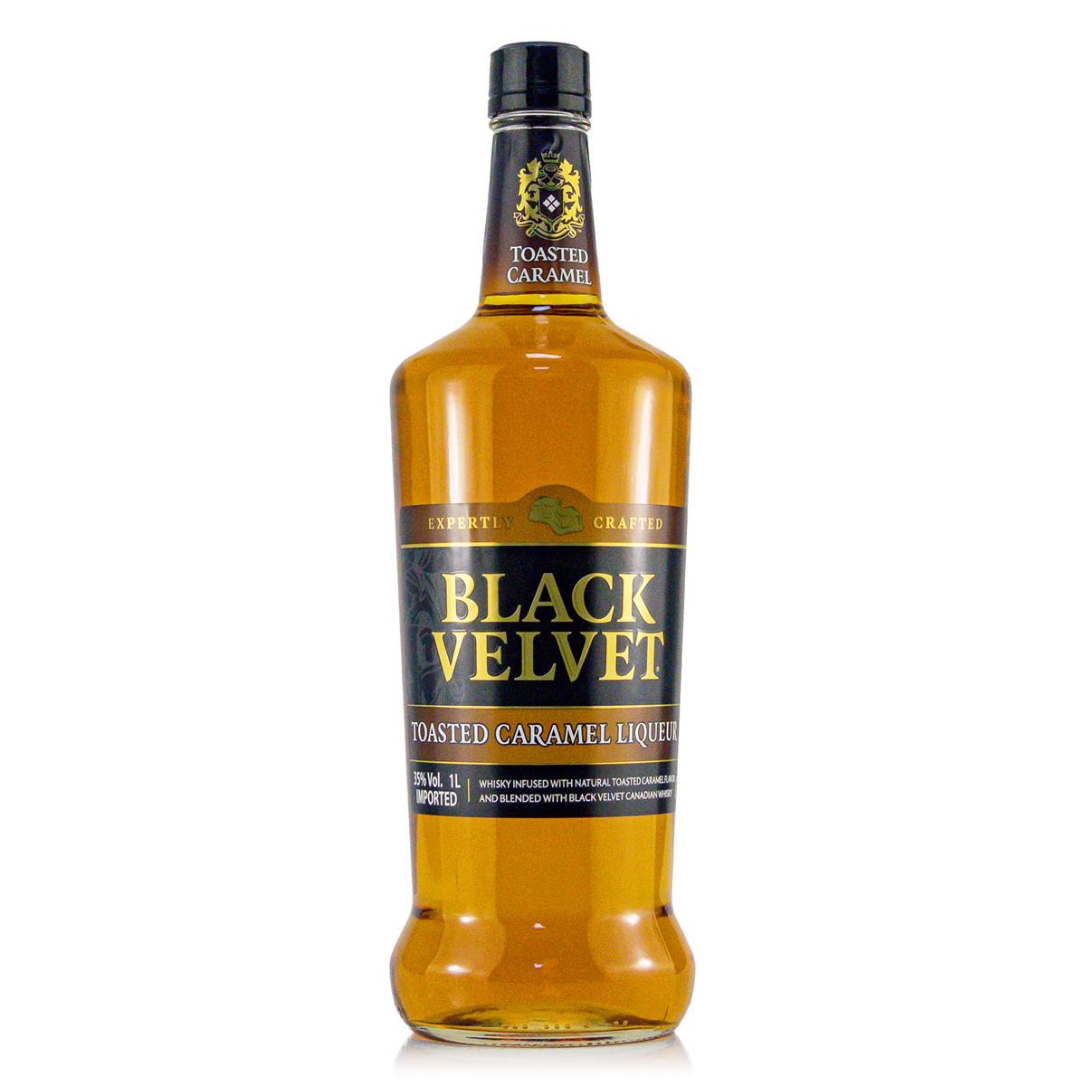 Black Velvet Toasted Caramel 1 Liter 35%vol. Black Velvet Toasted Caramel 1 Liter 35%vol.