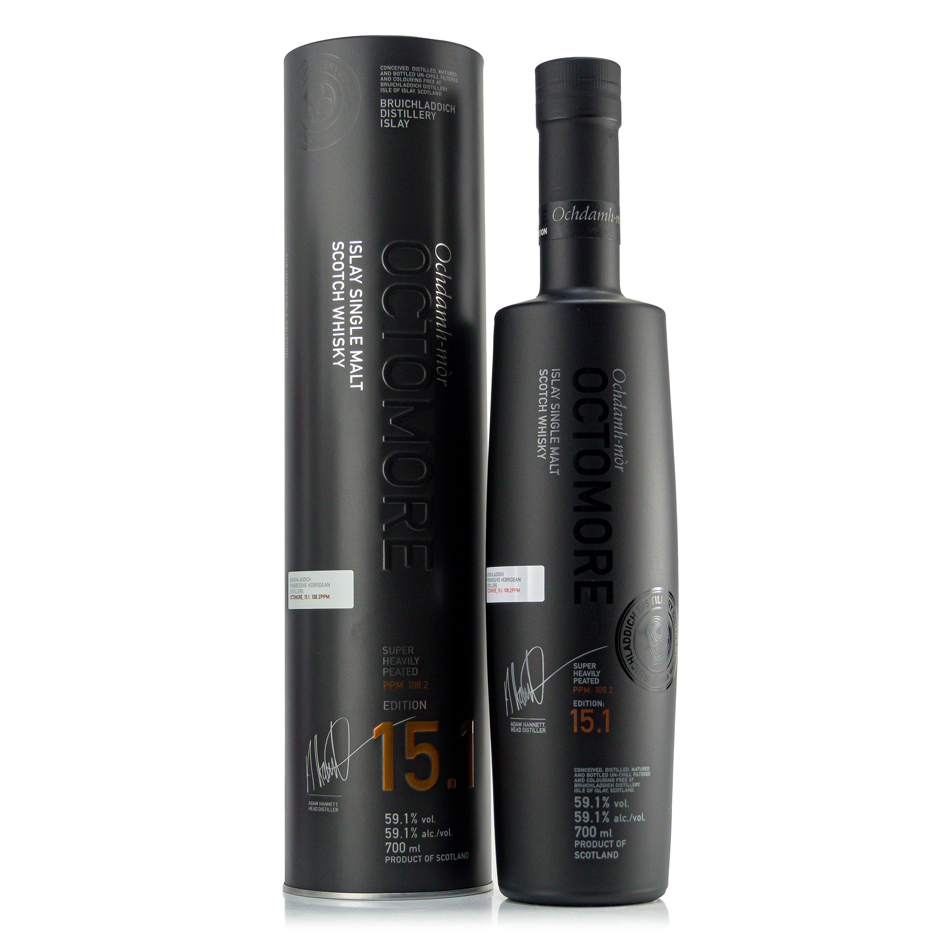 Bruichladdich Octomore 15.1 59,1%vol. 0.7 Liter