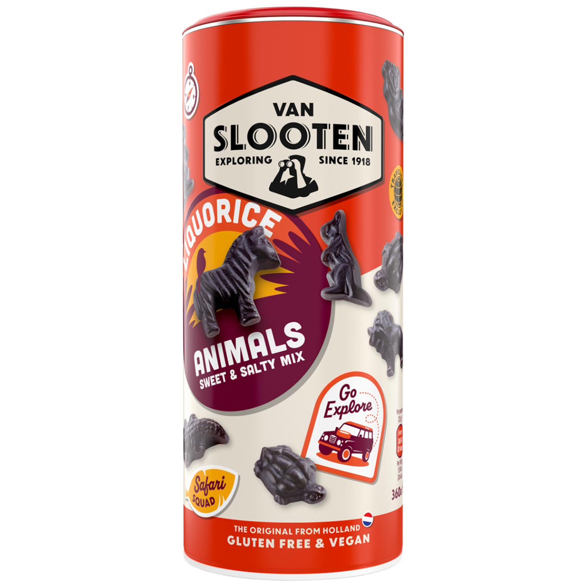 Van Slooten sweet Licorice Figures 360g