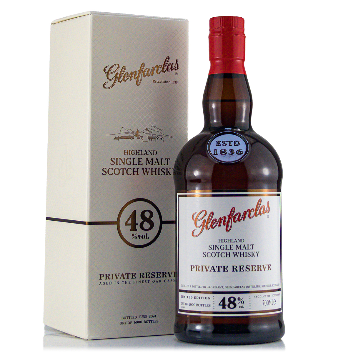 Glenfarclas Private Reserve 2024 48%vol. 0,7 Liter