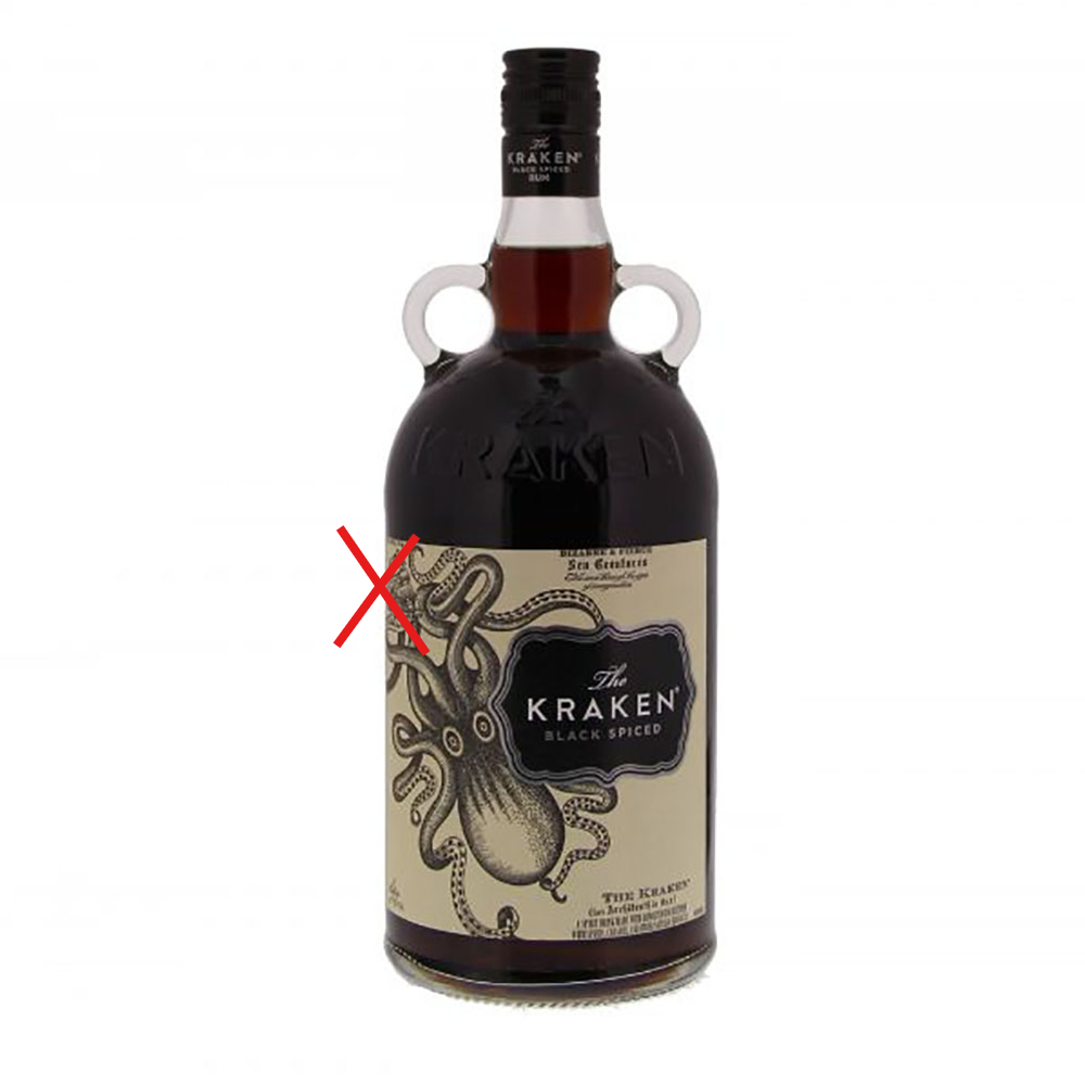 Sonderposten: Kraken Black Spiced Proof 1 Liter 47%vol.