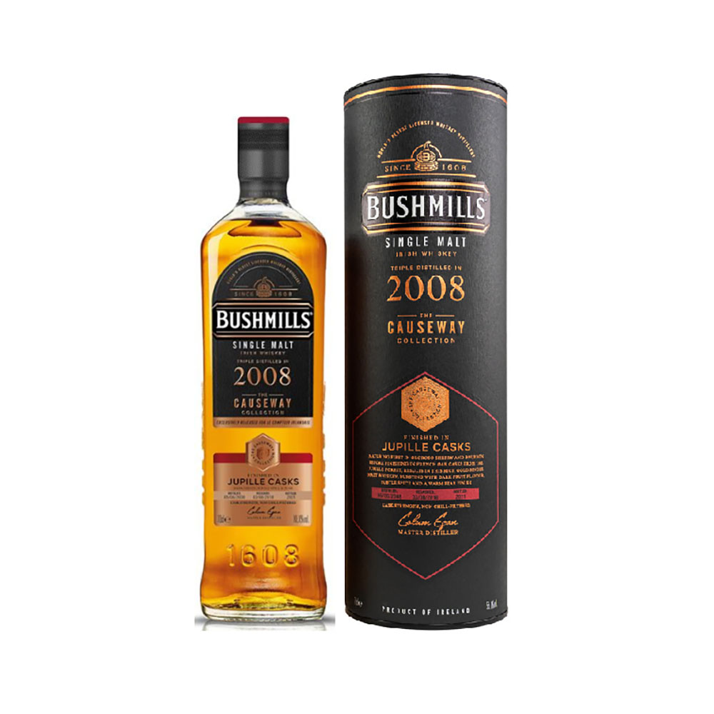 Bushmills 2008 Jupille Cask 13 Years 0,7 Liter 55,1%vol. Bushmills 2008 Jupille Cask 13 Years 0,7 Liter 55,1%vol.