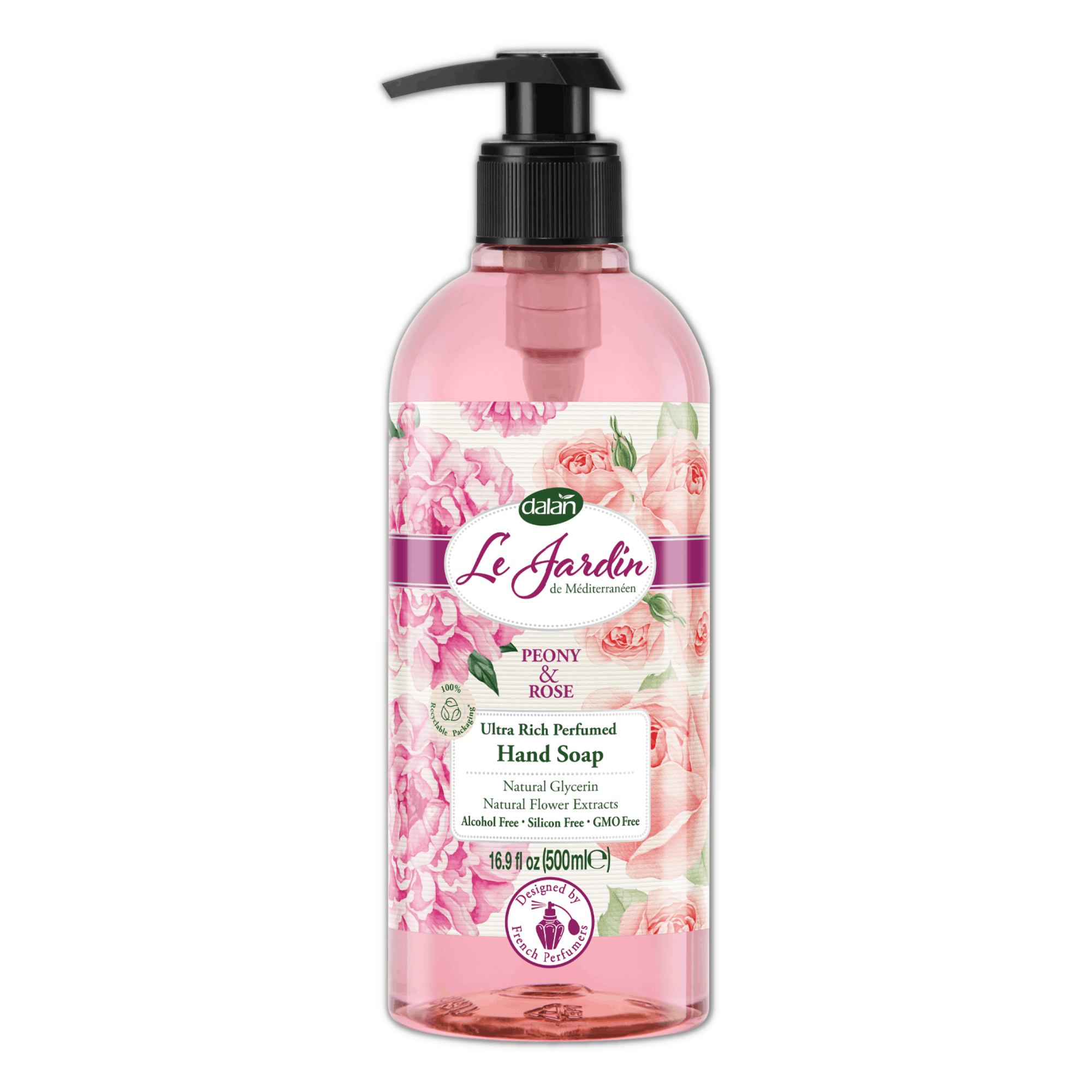 Dalan Le Jardin Liquid Soap Peony and Rose 500 ml