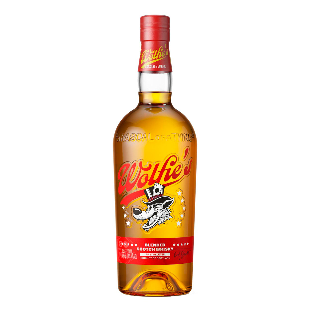 Wolfies Blended Scotch Whisky 40%vol  0,7 Liter