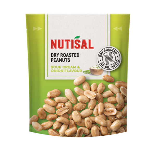 Roasted Peanuts Sour Cream & Onion 175g