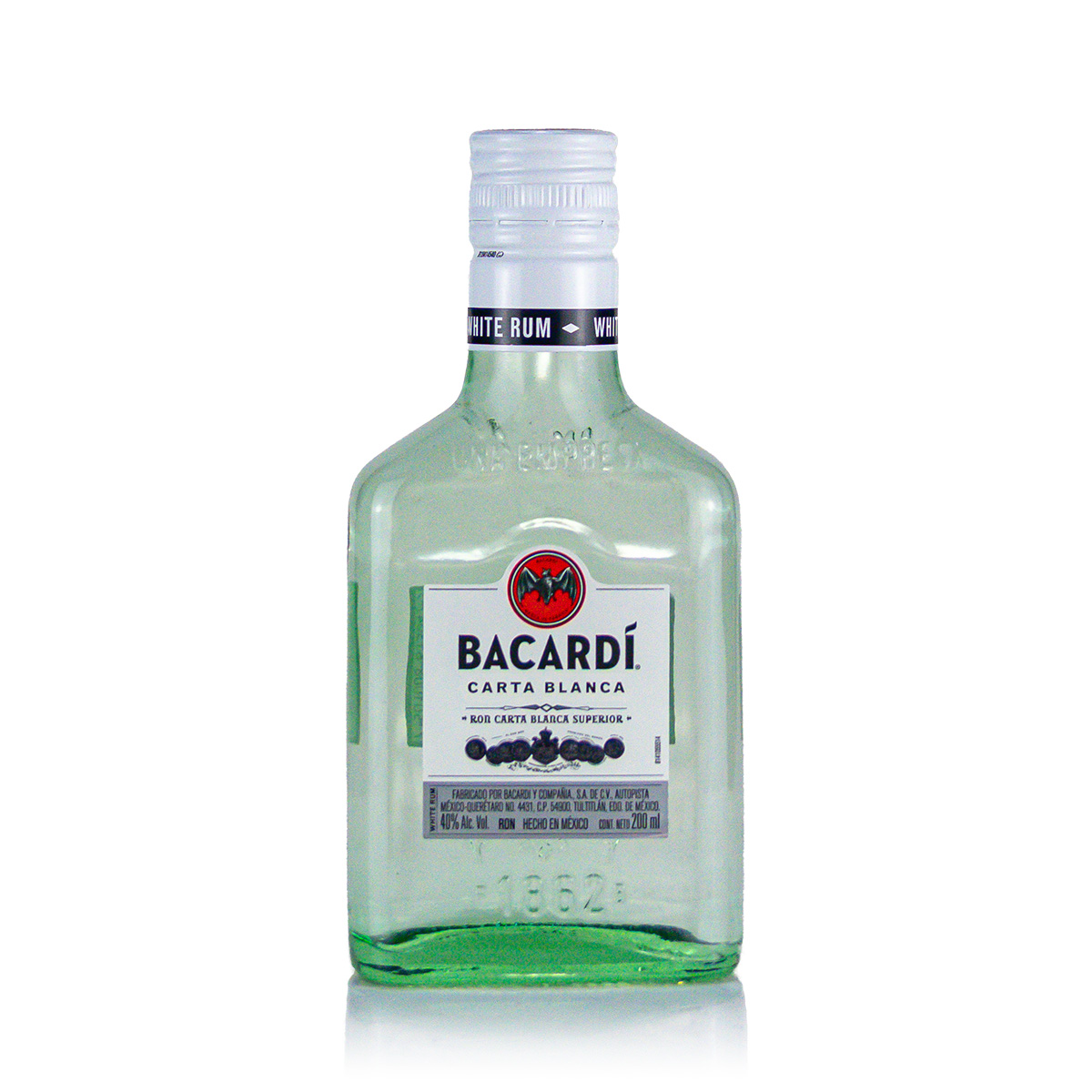Bacardi Carta Blanca 40%vol 0,2 Liter