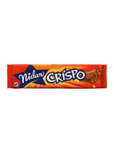Crispo Norwegische Milchschokolade mit Reis Crispies 155g