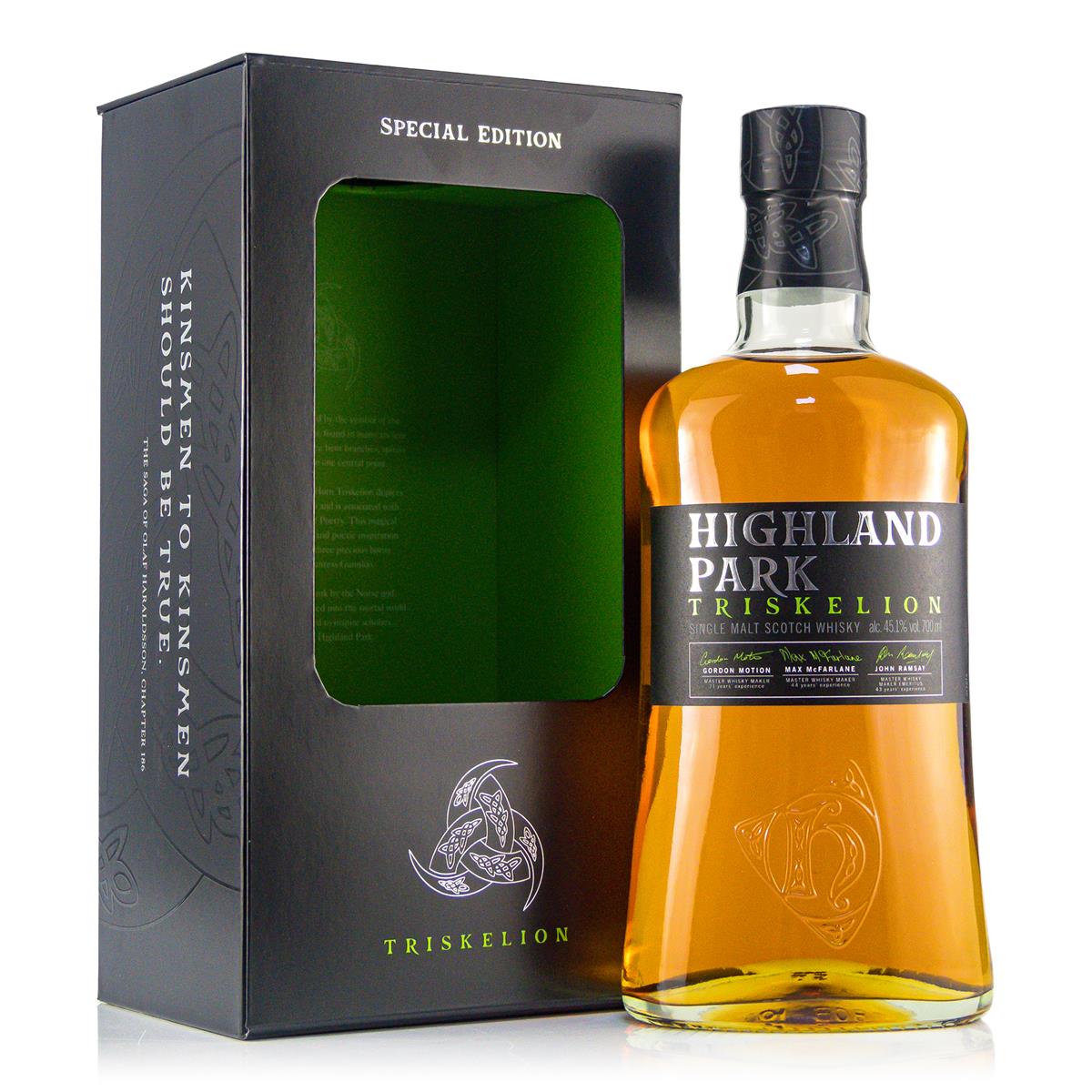 Highland Park Triskelion  Special Edition 45,1%vol.  0,7 Liter Highland Park Triskelion  Special Edition 45,1%vol.  0,7 Liter