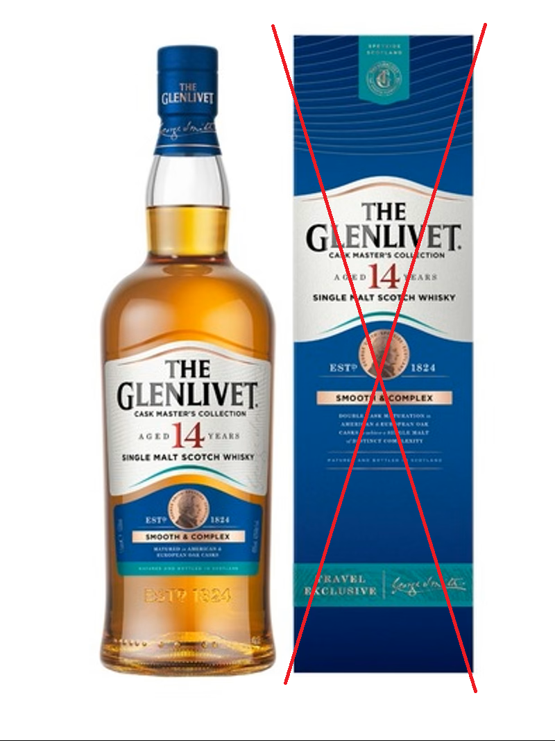 Glenlivet Cask Master’s Collection 14 Jahre  40% vol. 1 Liter