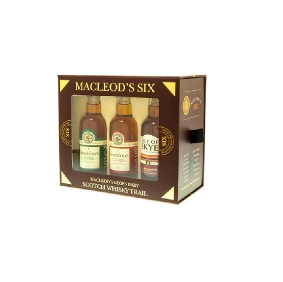 Macleod's Six legendary Whiskys 40%vol. 6x 0,05L