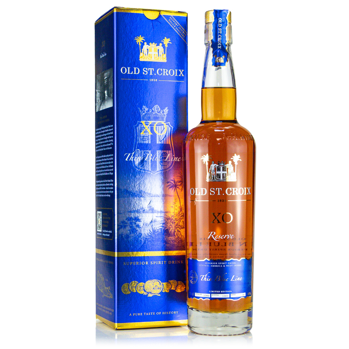 Old St. Croix The Thin Blue Line  40%vol. 0,7 Liter