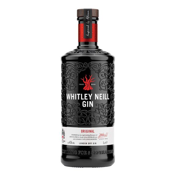 Whitley Neill Handcrafted Dry Gin 1 Liter 43%vol.