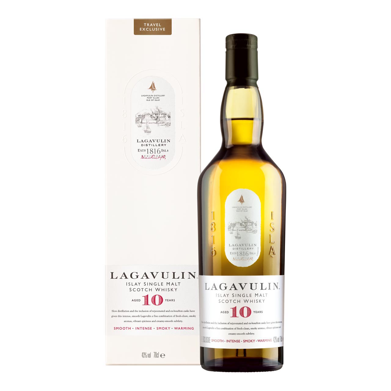 Lagavulin 10 Jahre 0,7 Liter 43%vol.