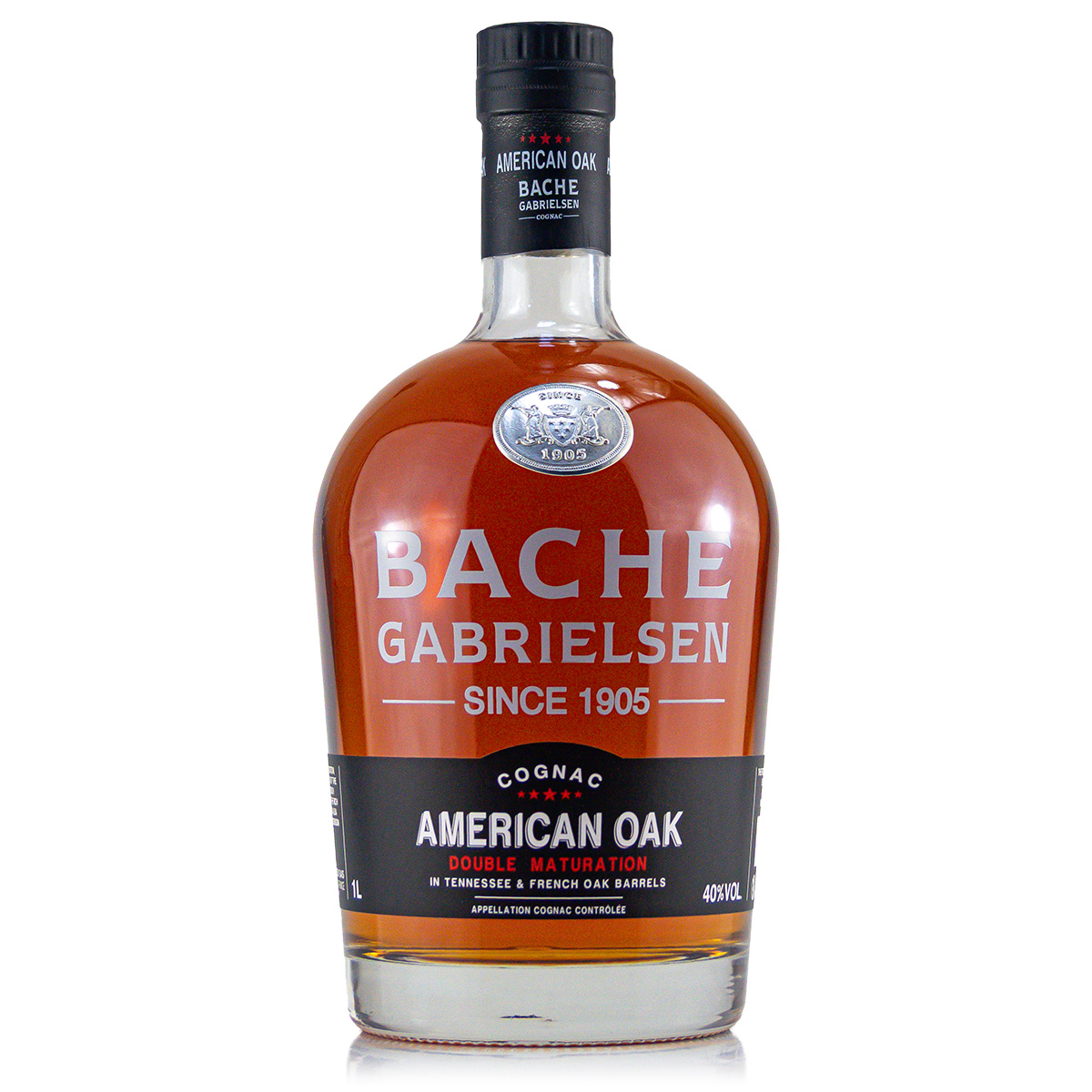 Bache Gabrielsen American Oak Cognac 1 Liter 40%vol.
