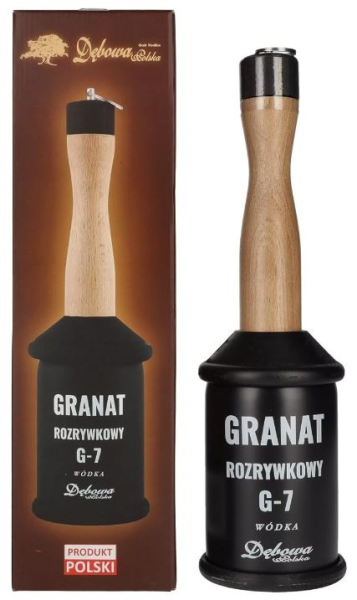 Debowa Polska Entertainment Grenade 40%vol. 0.7Liter Debowa Polska Entertainment Grenade 40%vol. 0.7Liter