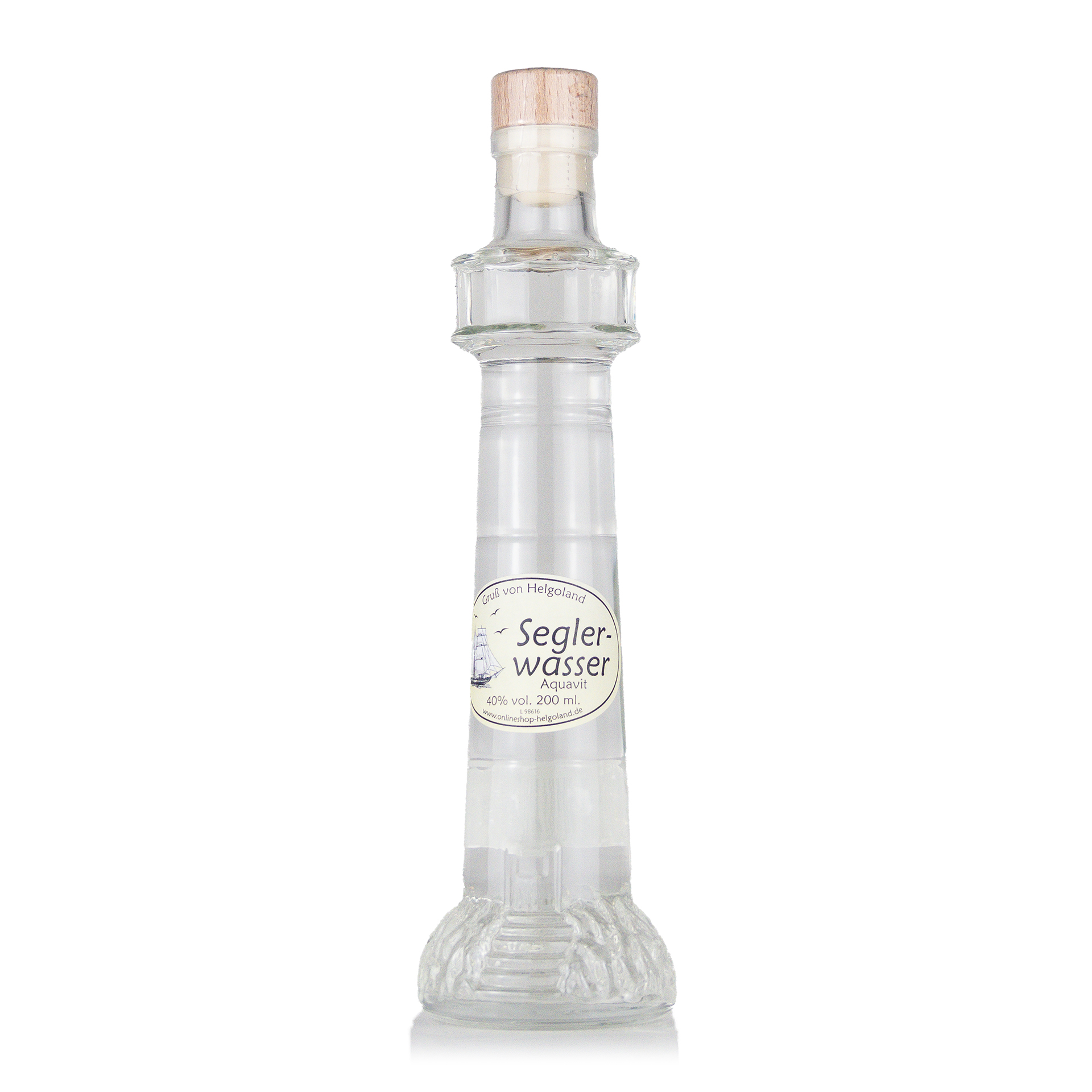 HelgoländerLighthouse "Sail Water" Aquavit 0,2ml 40% vol.