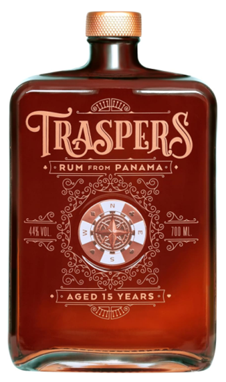 Traspers 15 Years Rum 44%vol. 0,7 Liter