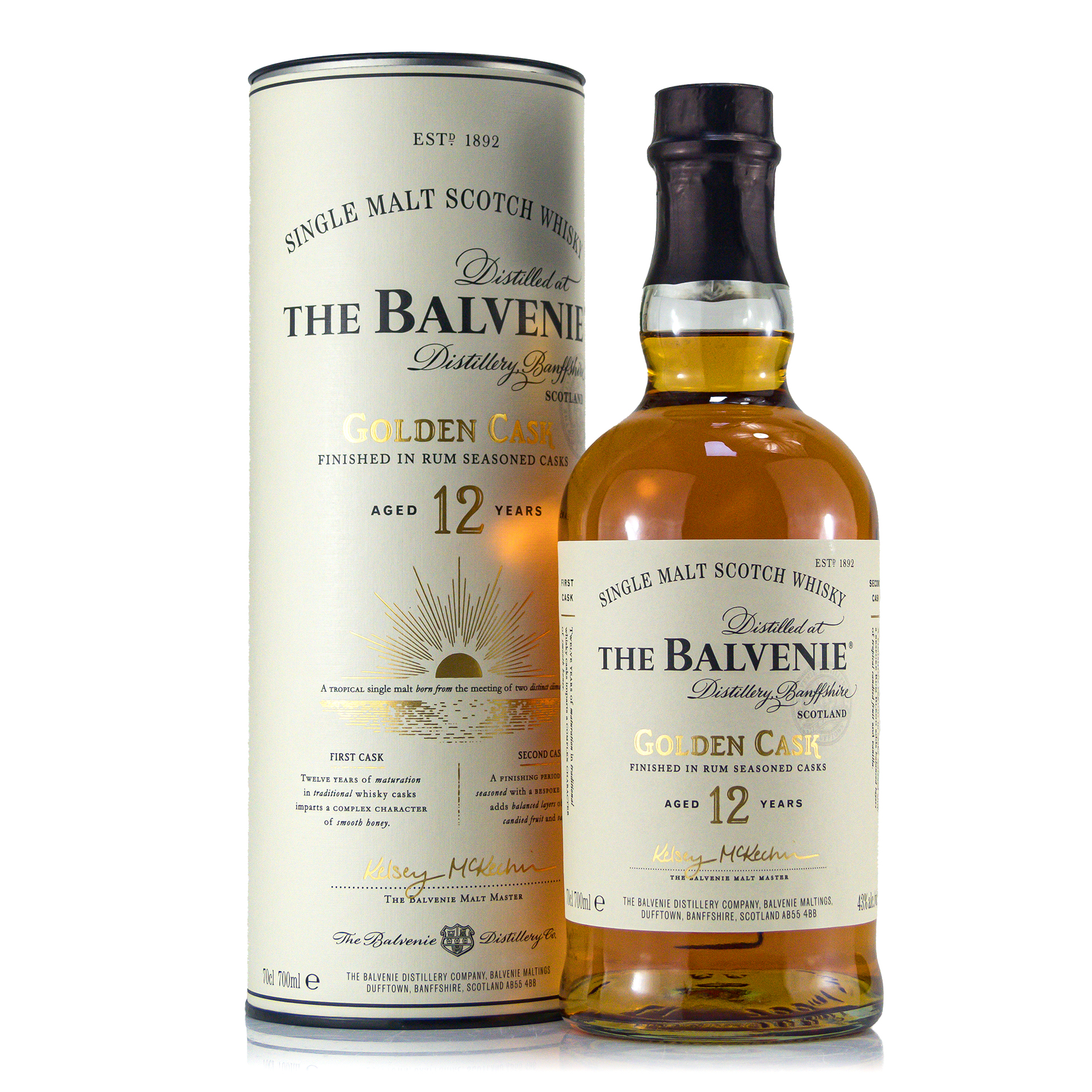 Balvenie 12 Jahre Golden Cask 43%vol. 0,7 Liter Balvenie 12 Jahre Golden Cask 43%vol. 0,7 Liter