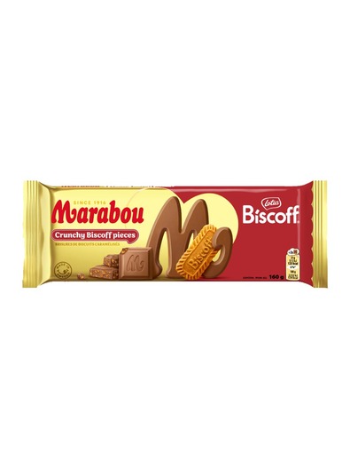 Marabou Biscoff Schokolade 160g