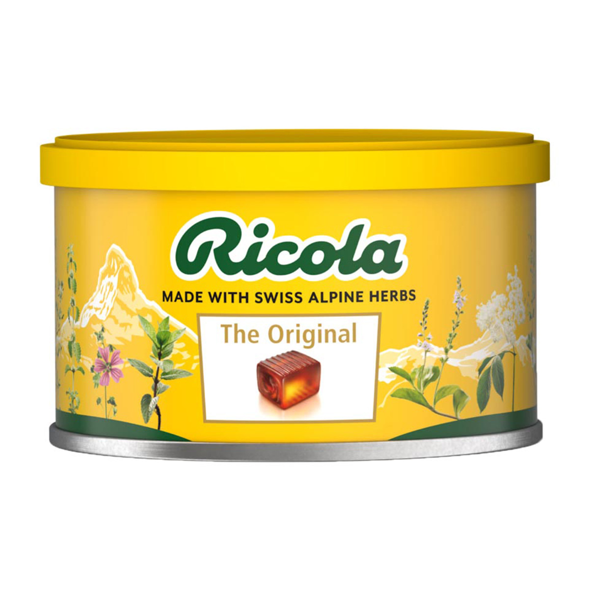 Ricola Original Herb – Swiss Herbal Sugar-Free Drops, 90 g