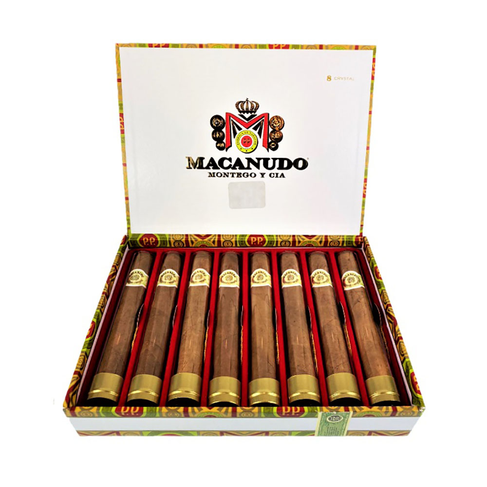 Macanudo Café Crystal Tubos 8 pcs
