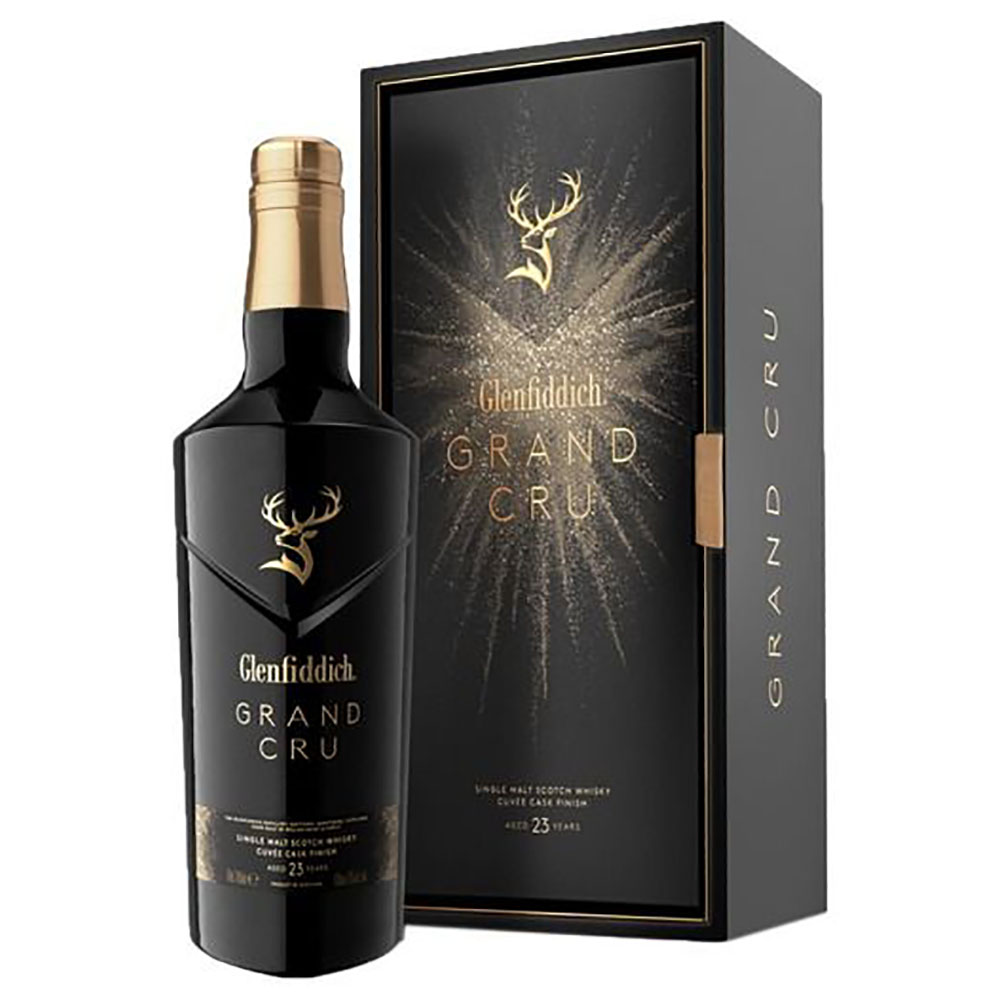 Glenfiddich Grand Cru 23 years old 0.7 liters 43% vol. Glenfiddich Grand Cru 23 years old 0.7 liters 43% vol.