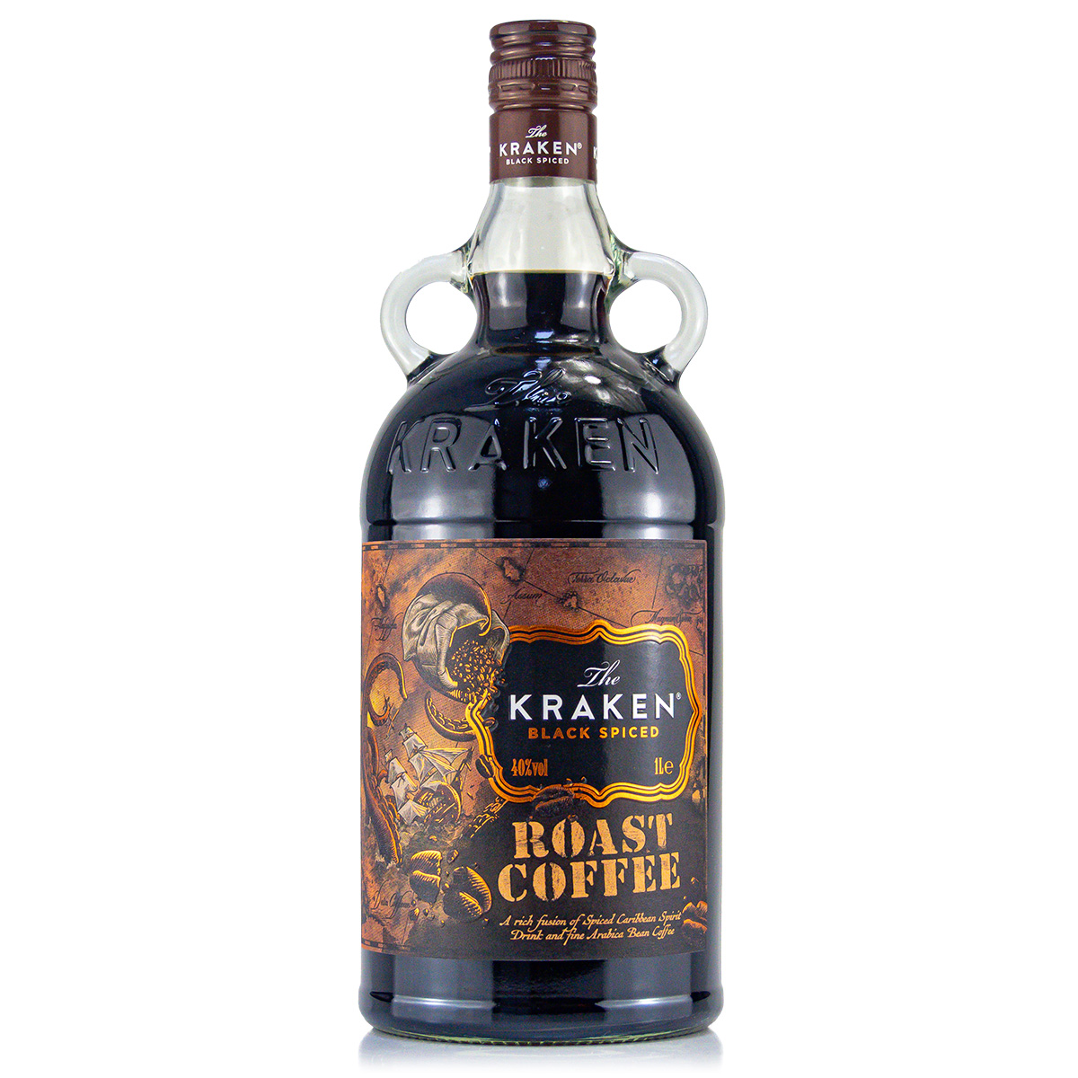 The Kraken Roast Coffee Black Spiced Rum 40%vol. 1 Liter