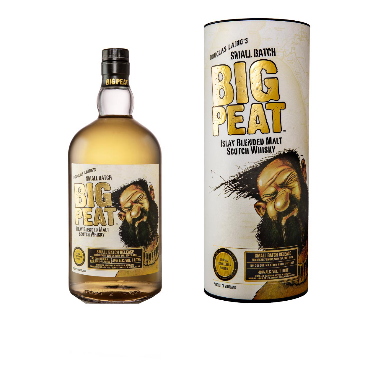 Douglas Laing Big Peat Islay Blended Malt Scotch Whisky 48%vol. 1Liter Douglas Laing Big Peat Islay Blended Malt Scotch Whisky 48%vol. 1Liter