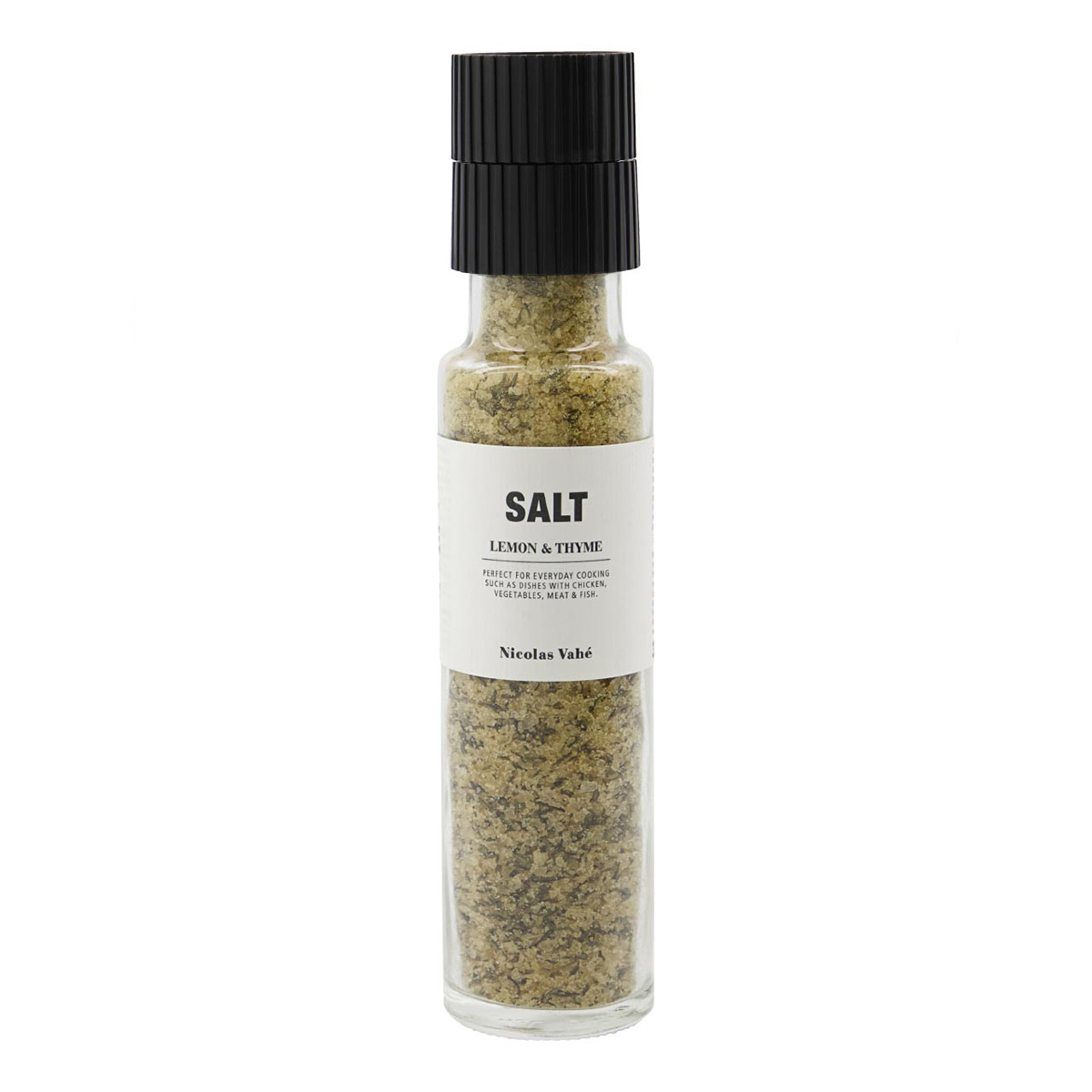 Nicolas Vahé Spice Mill Salt with Lemon and Thyme 320 g